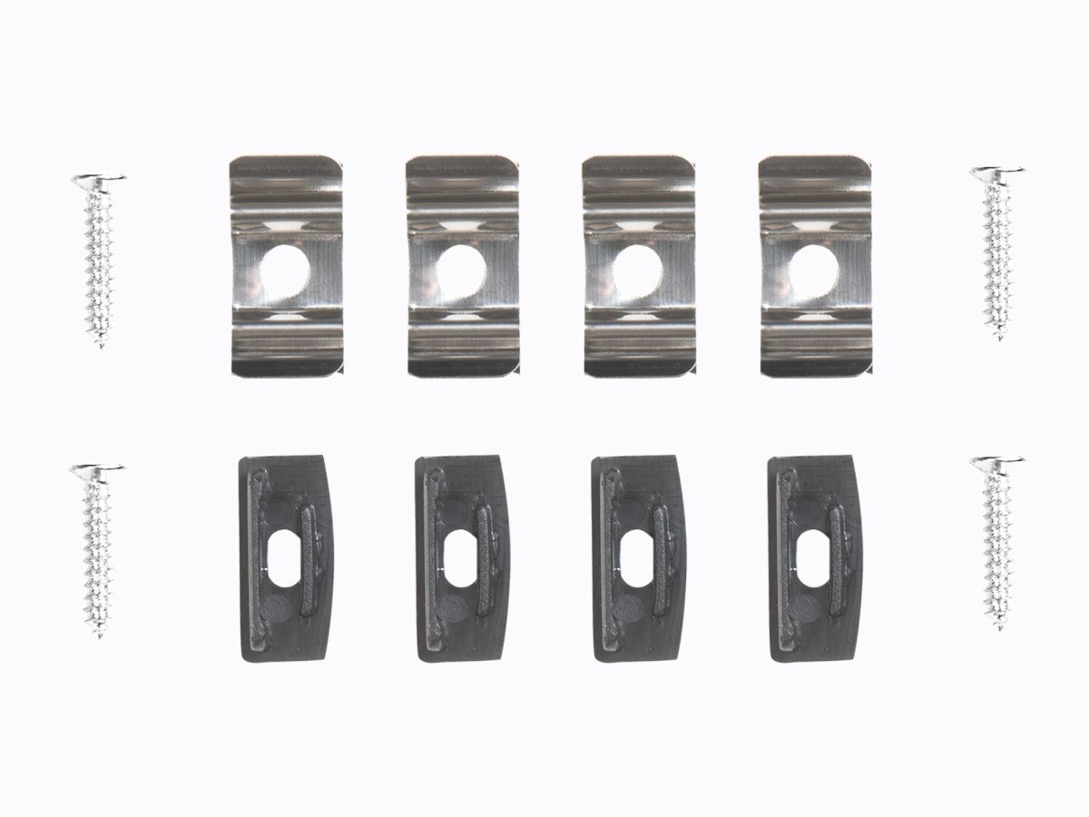 Профиль накладной LEDS POWER СПН1707 алюм. черный с призм.рассеивателем 2м 008400 в Санкт-Петербурге