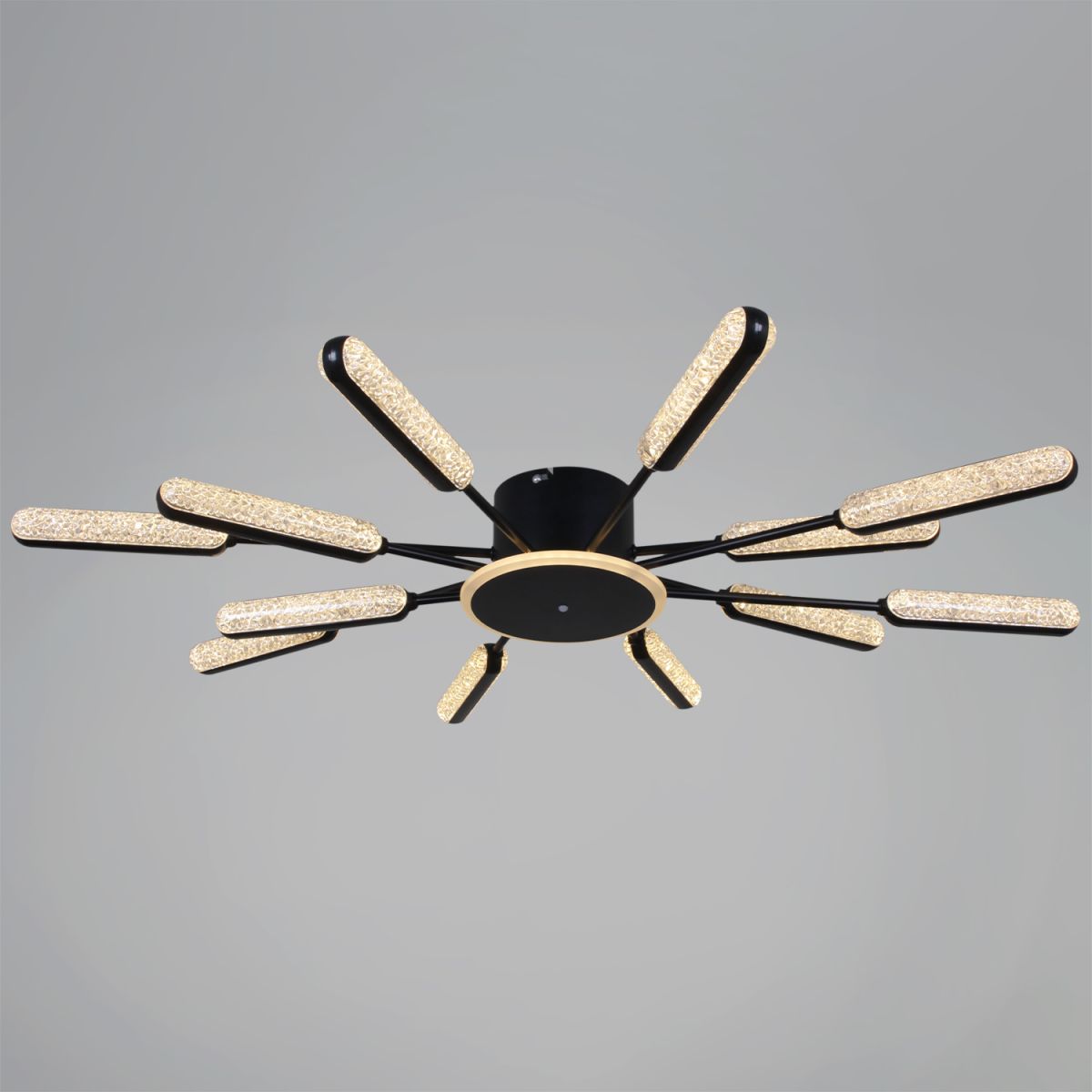 Потолочная люстра Reluce 97290-0.3-12 BK в #REGION_NAME_DECLINE_PP#