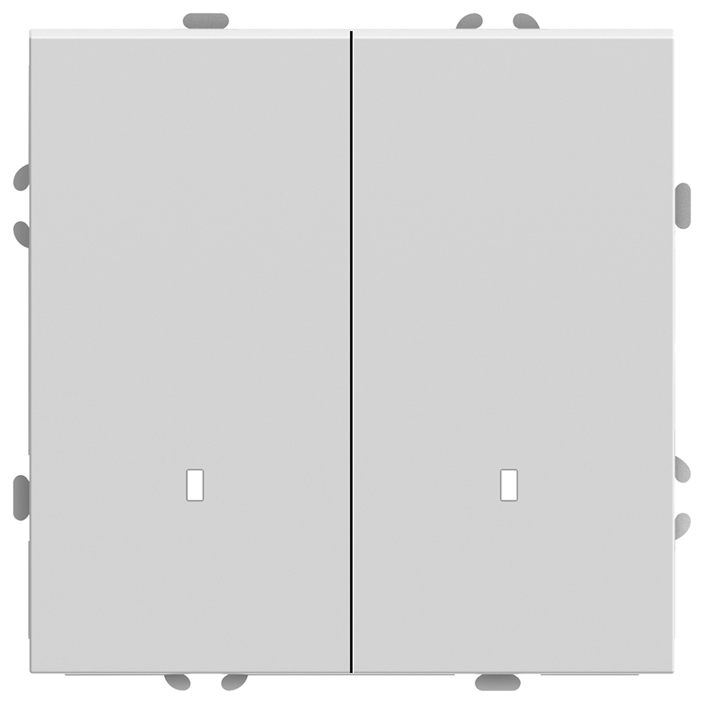 Выключатель двухклавишный c индикатором Stekker RSW10-5102-01 Эмили 49864 в Санкт-Петербурге