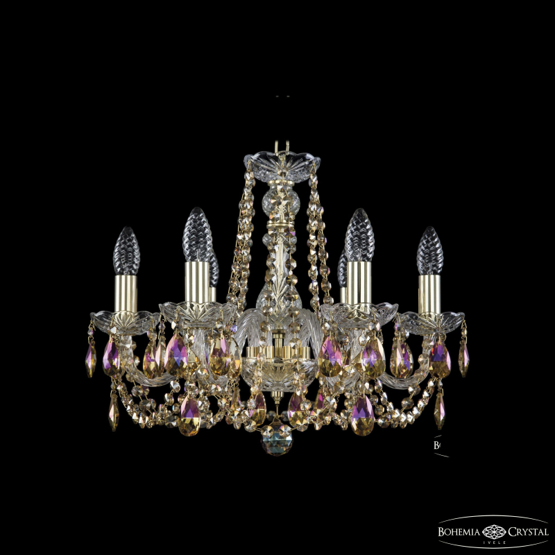 Подвесная люстра Bohemia Ivele Crystal 1402/6/160 G R777 в Санкт-Петербурге