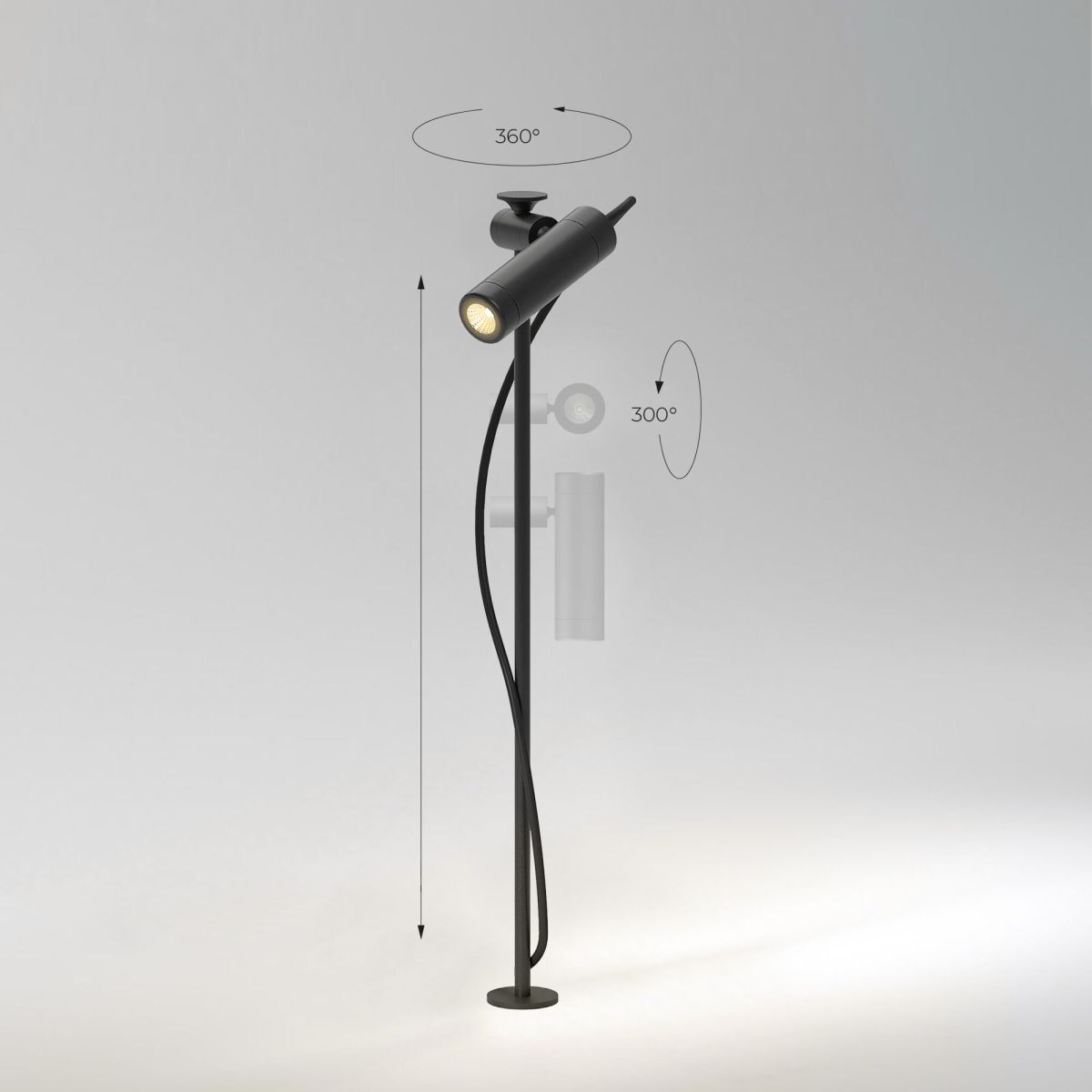 Ландшафтный светильник Elektrostandard Covert 35173/S черный 4690389219283 a072079 в Санкт-Петербурге