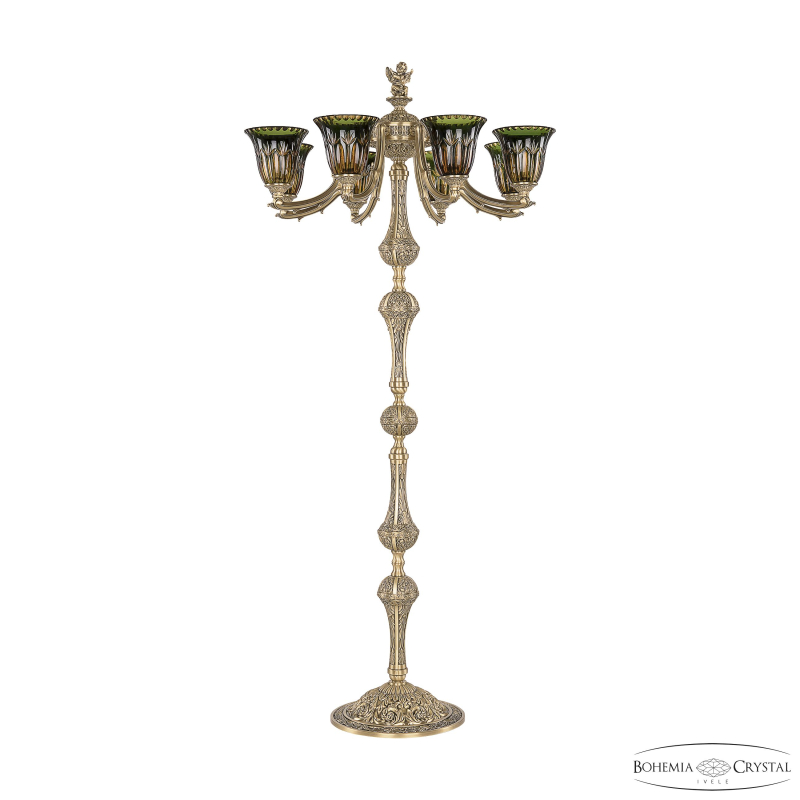 Торшер Bohemia Ivele Crystal Verona 72009T/8/210 FP P2 U Amber-Green/H-1I FA1S в Санкт-Петербурге