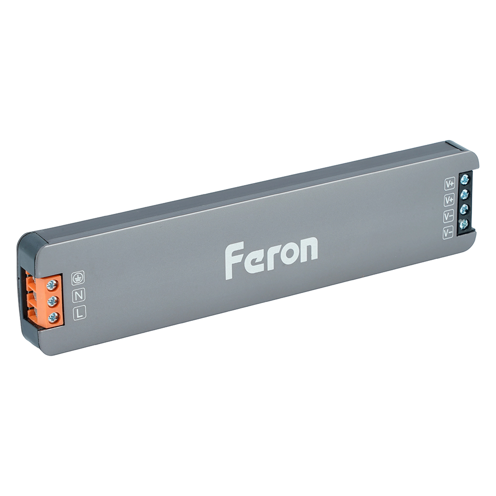 Трансформатор для светодиодной ленты Feron LB010 200W 24V IP20 53148 в Санкт-Петербурге