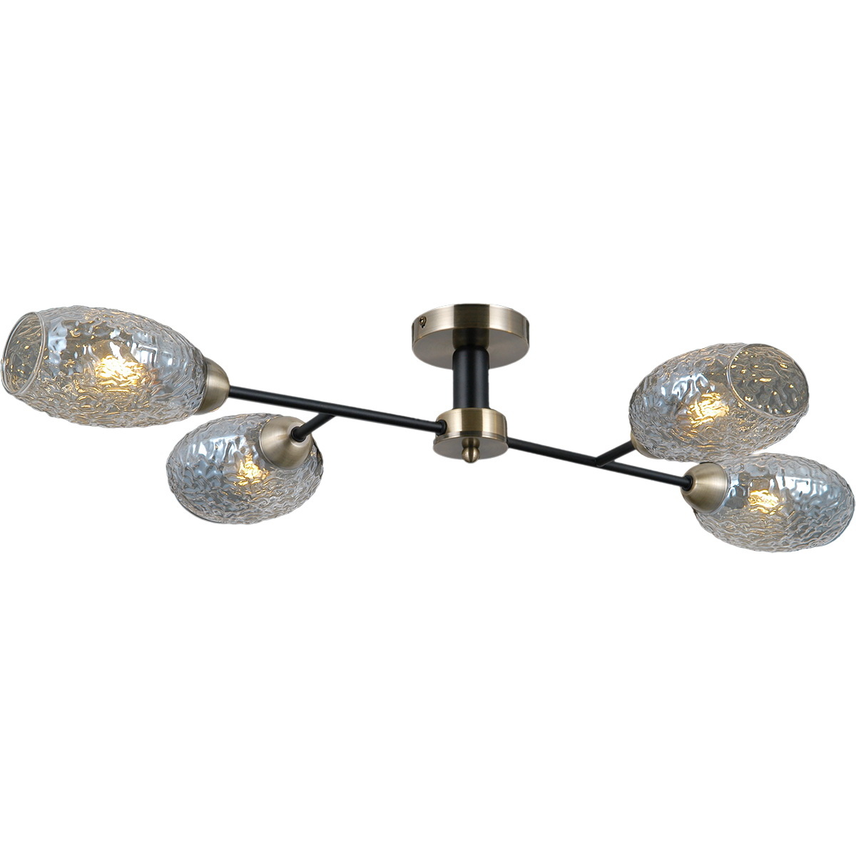 Люстра на штанге Illumico IL0285-4CSQ-79 BK AB УЦ в Санкт-Петербурге