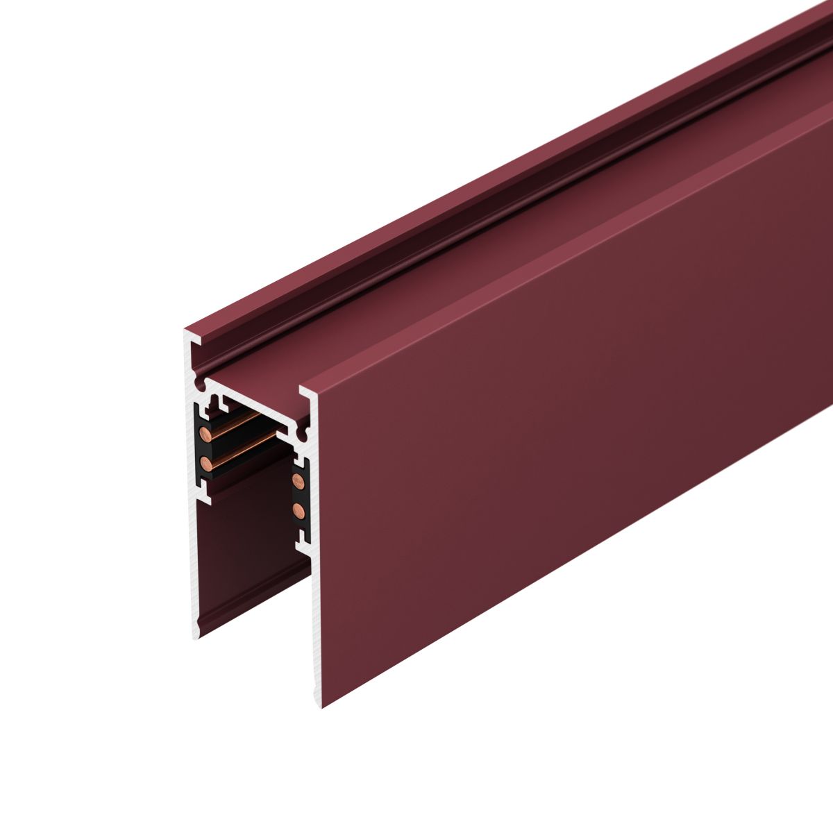 Шинопровод магнитный накладной Arlight MAG-ORIENT-COLOR-TRACK-2652-2000 (RAL3005) (IP20 Металл) 066073 в Санкт-Петербурге