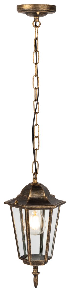 Уличный подвесной светильник ЭРА Веледа GBS-104-BR-0810 230В Е27 IP54 бронза Б0071481 в Санкт-Петербурге