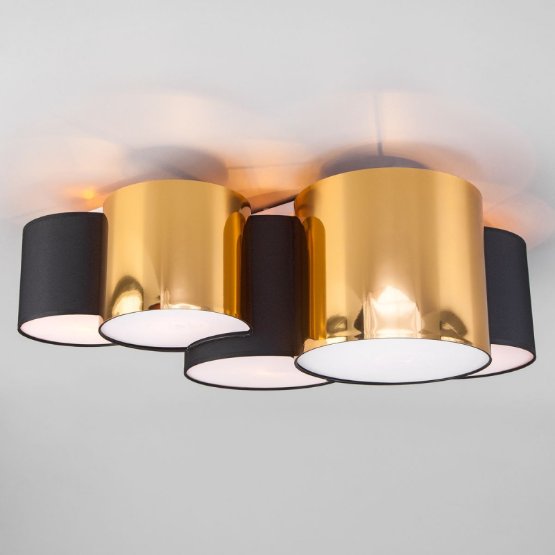 Потолочный светильник TK Lighting Mona 3447 Mona Black/Gold в Санкт-Петербурге