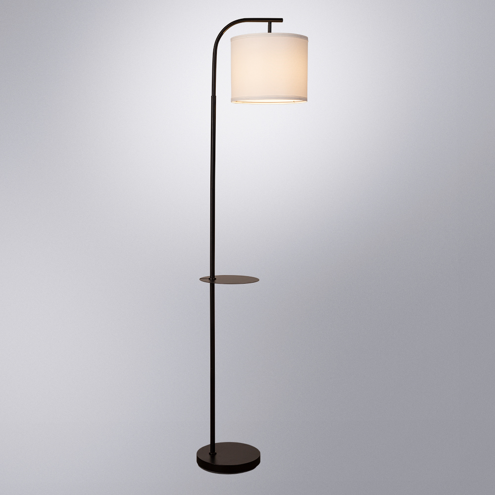 Торшер Arte Lamp Connor A4053PN-1BK в #REGION_NAME_DECLINE_PP#