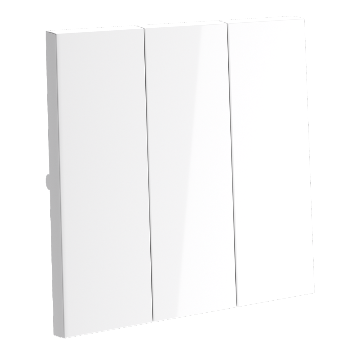 Клавиши для выключателя/переключателя трехклавишного Voltum S70 (белый глянцевый) VLS000501 в Санкт-Петербурге