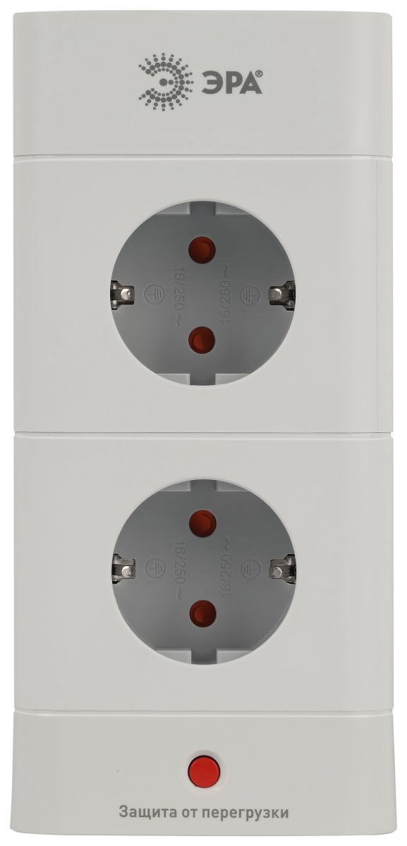 Сетевой фильтр ЭРА TWR-8es-1,5m-4USB-W башня с защитой заземлением с выключателем 8 розеток+4xUSBA+C 1,5м 16А белый Б0069071 в Санкт-Петербурге