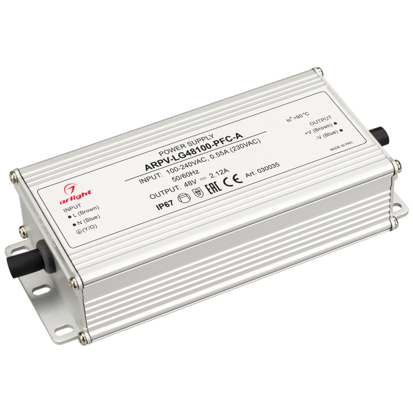 Блок питания Arlight ARPV-LG48100-PFC-A 48V 2.12A 100W IP67 030035 в Санкт-Петербурге
