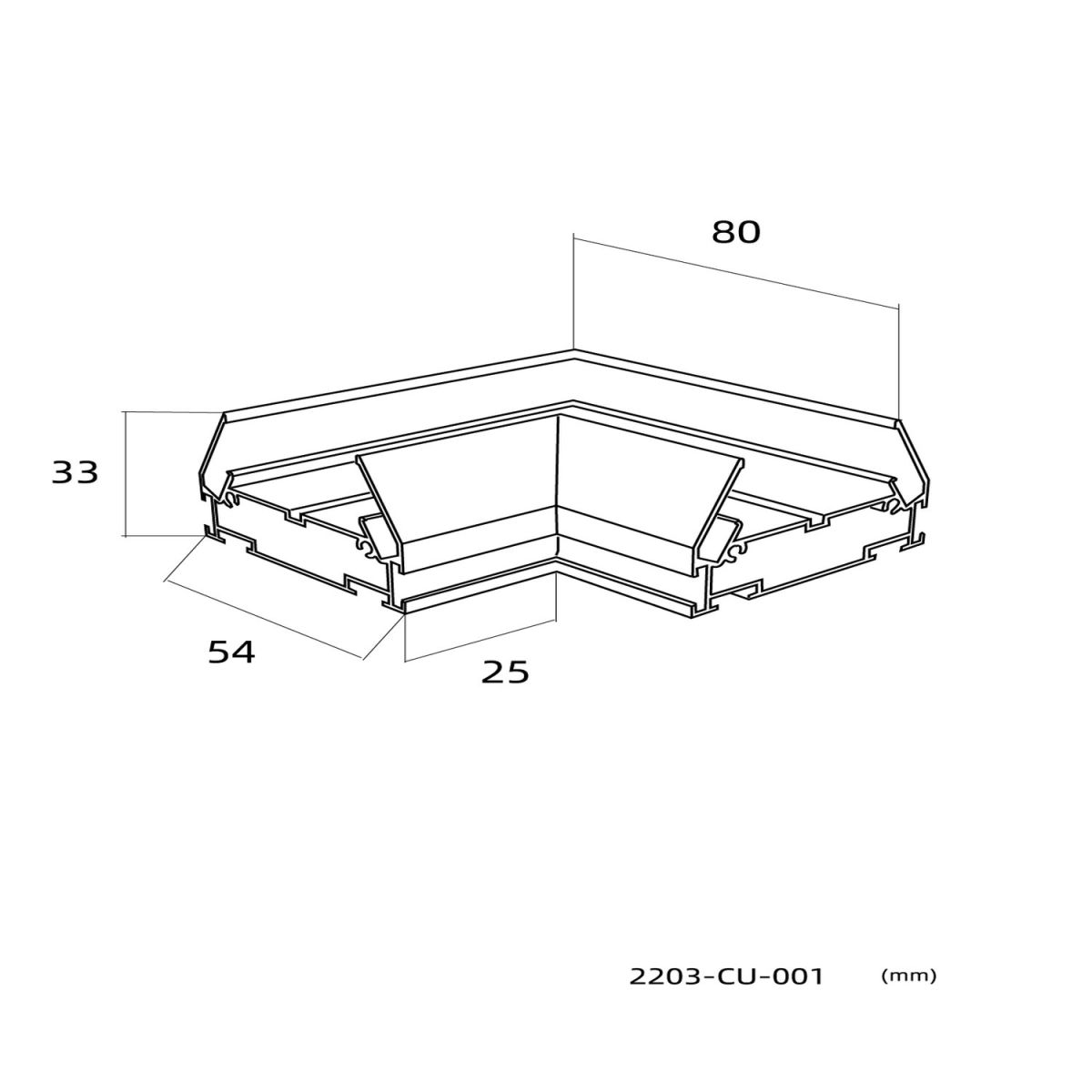 Коннектор для соединения треков под углом 90 Favourite Practica 2203-CU-001 в Санкт-Петербурге