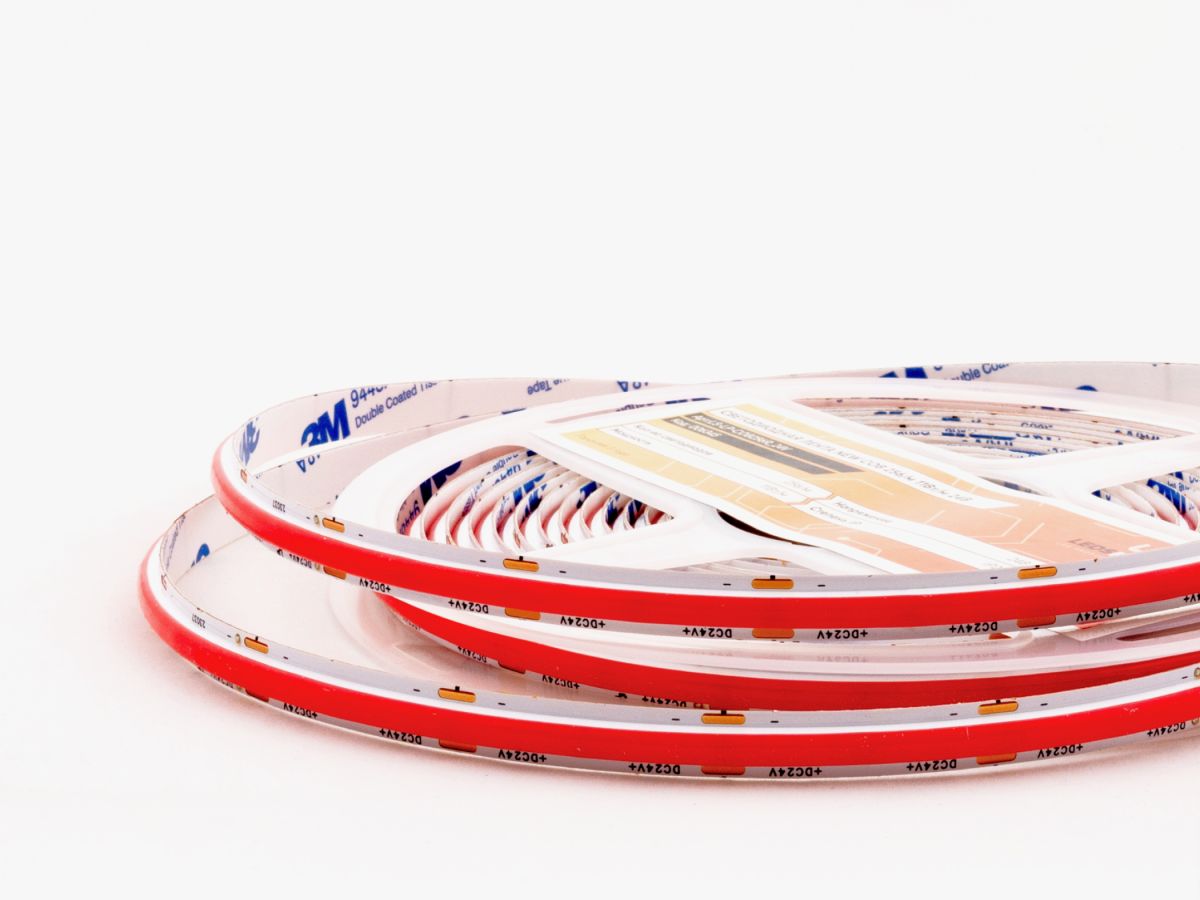 Светодиодная лента LEDS POWER NEW COB 256/м (11Вт/м) 24В красная 006345 в #REGION_NAME_DECLINE_PP#
