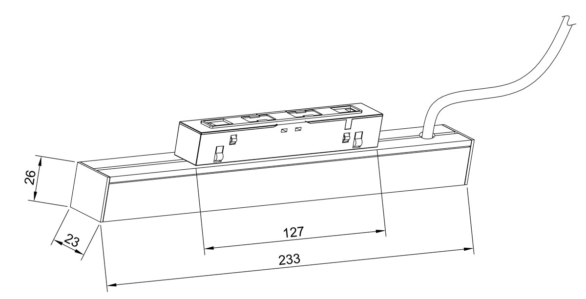 Блок питания Donolux L8HF Driver 100W SPACE-Track system в Санкт-Петербурге