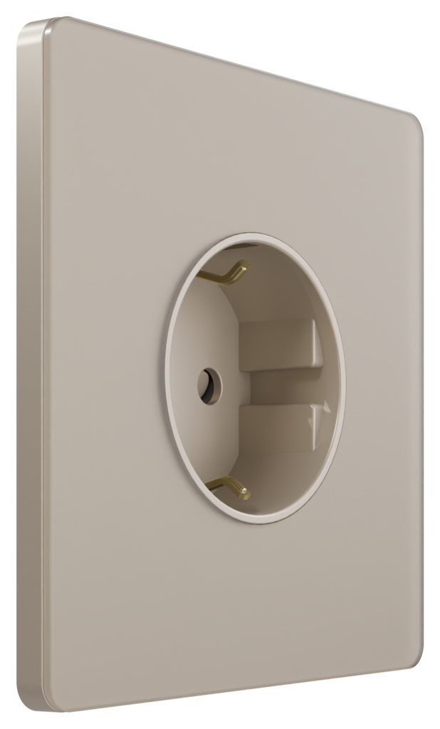Розетка с заземлением со шторками, 16А Systeme Electric Systeme Infinity Песчаный берег FSE000545 в #REGION_NAME_DECLINE_PP#