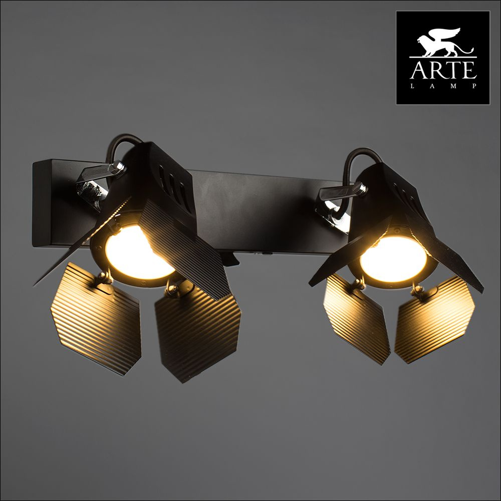 Спот Arte Lamp Cinema A3092AP-2BK в #REGION_NAME_DECLINE_PP#