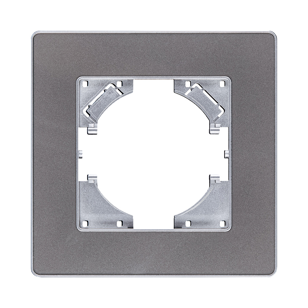 Рамка 1-постовая, серый Kollinger Eleganz Acryl EA1GY в #REGION_NAME_DECLINE_PP#