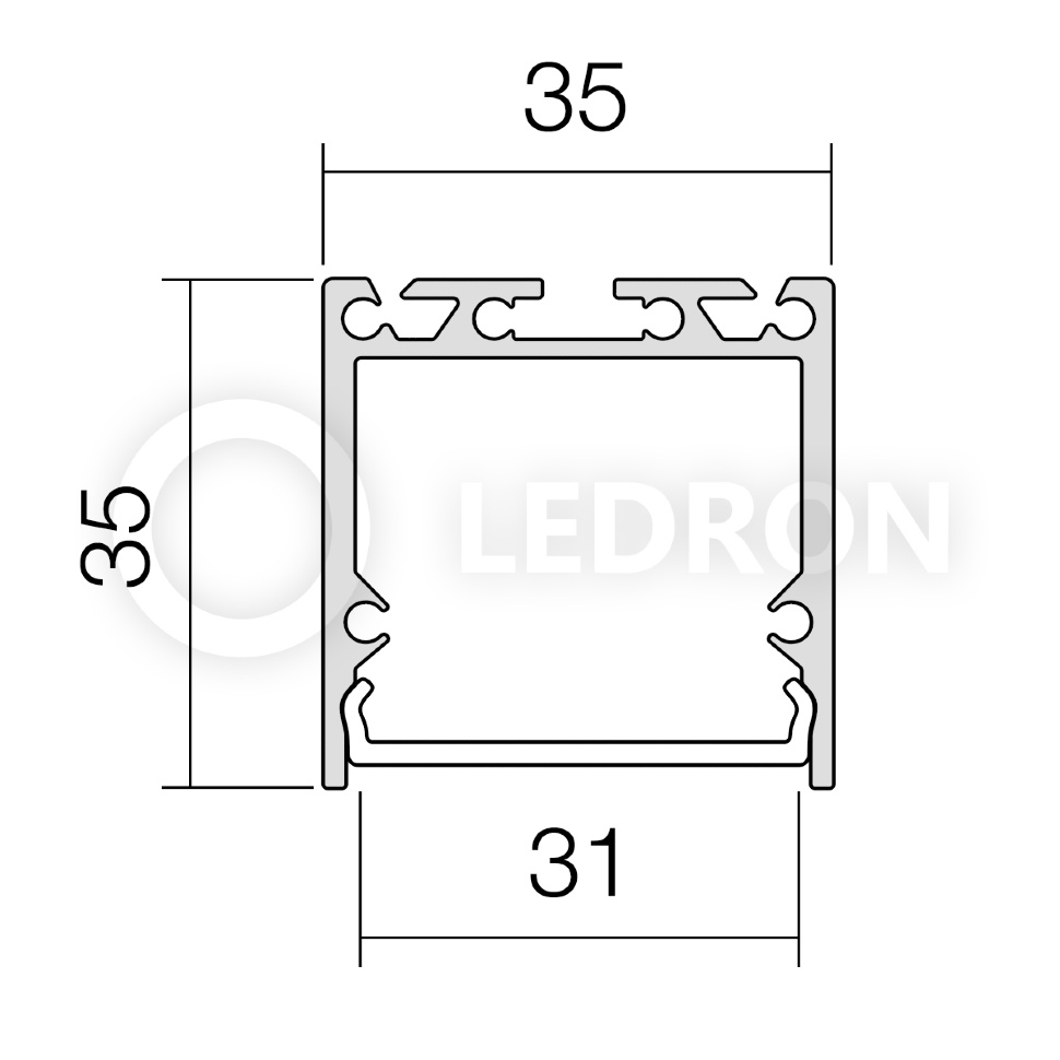 Профиль Ledron 13173(B) в Санкт-Петербурге