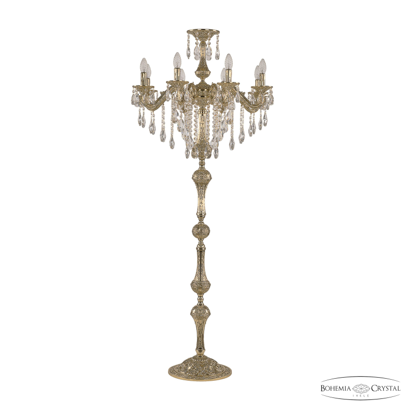 Торшер Bohemia Ivele Crystal Florence 71102T/8/210 B G в Санкт-Петербурге
