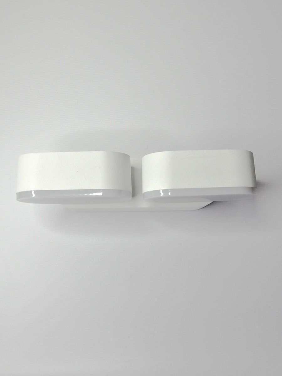 Уличный настенный светодиодный светильник Elvan GW-820A/2-12W-WW-Wh в Санкт-Петербурге
