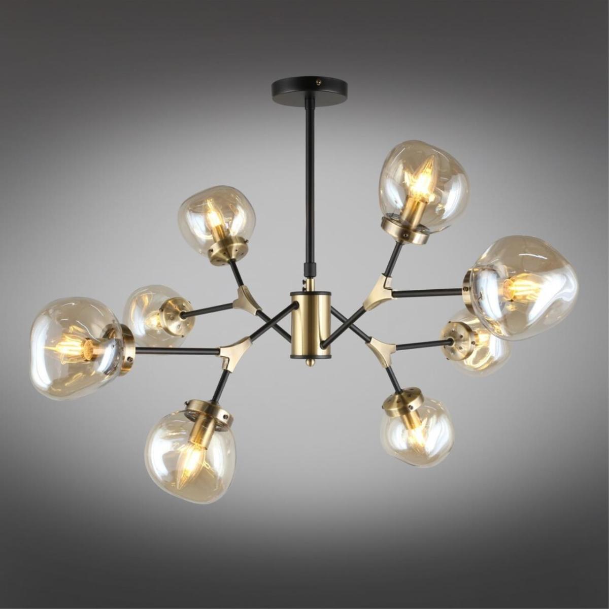 Люстра на штанге Omnilux Crotone OML-95107-08 в Санкт-Петербурге