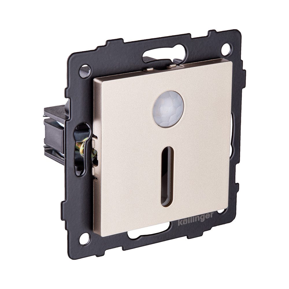 Подсветка лестницы с датчиком движения, точечный свет, золотой Kollinger REA-045GD для Aspekt, Eleganz, Reflex в #REGION_NAME_DECLINE_PP#