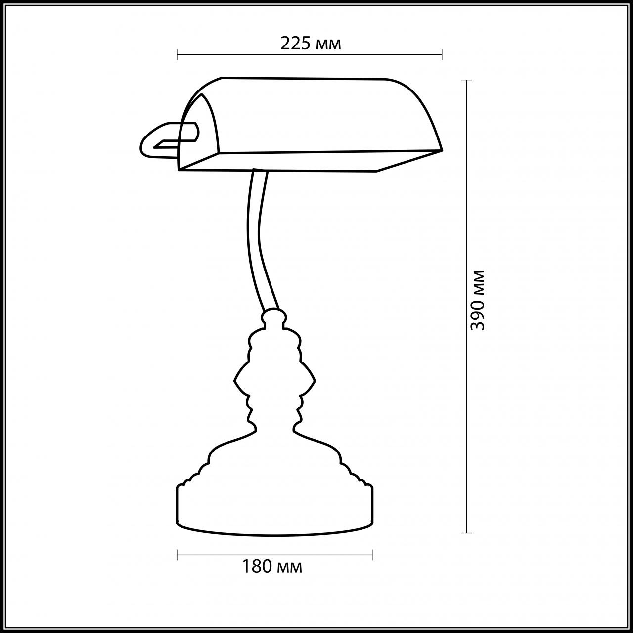 Настольная лампа Odeon Light Tres 2224/1T в Санкт-Петербурге