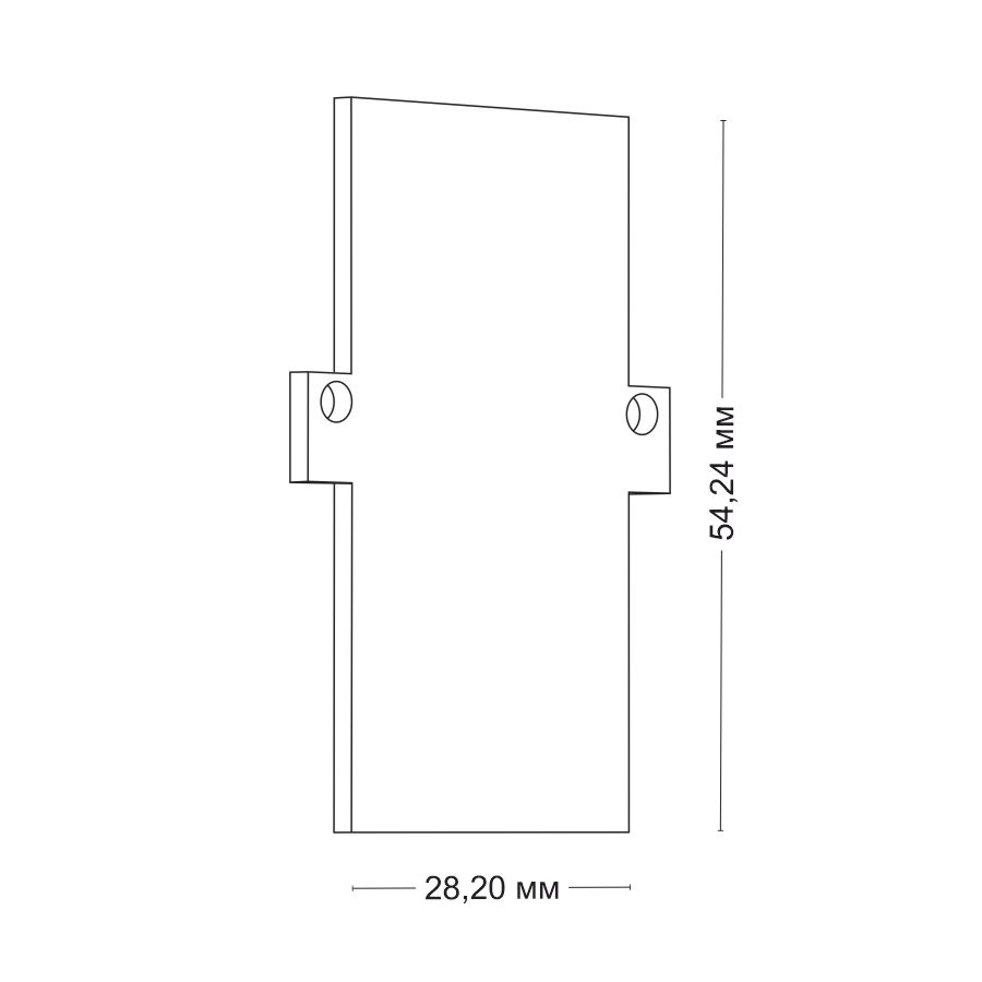 Заглушка для магнитной системы Ledron АВД-7715-Z White 00000017999 в #REGION_NAME_DECLINE_PP#