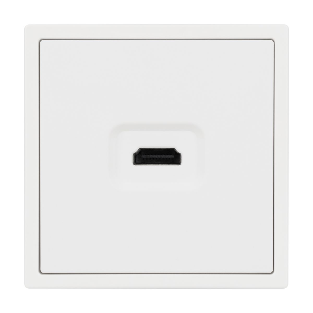 Механизм HDMI розетки Arlight SCT-NOBE-MHD1-SFPL-WH (Белый кварц) 061846 в Санкт-Петербурге