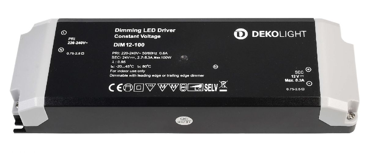 Блок питания Deko-Light 100Вт 220-240В IP20 862241 в Санкт-Петербурге