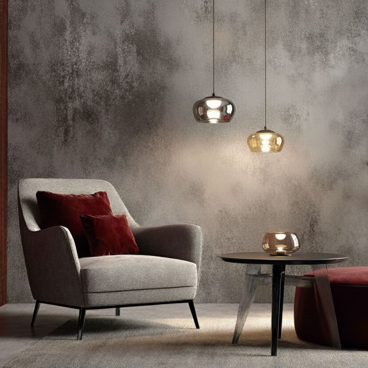 Подвесной светильник Denkirs Floa DK6742-BK+SM в Санкт-Петербурге