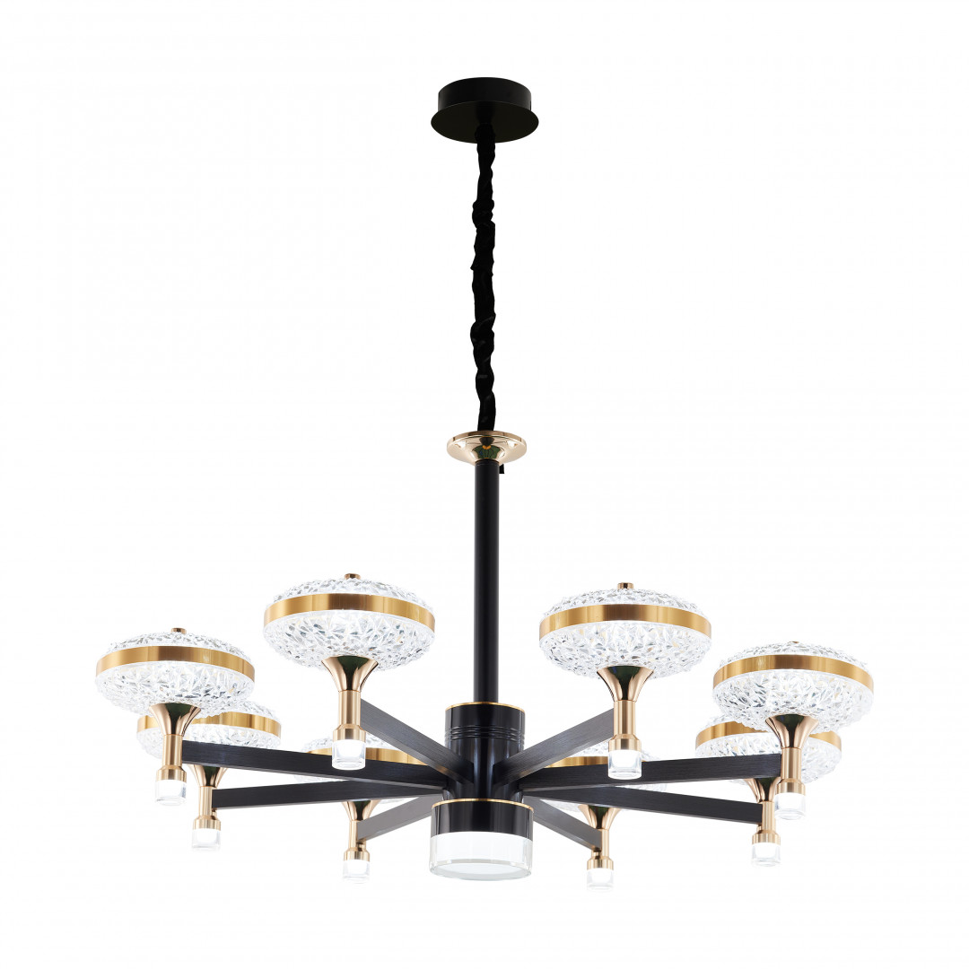 Подвесная люстра Arte Milano Ferrara 273059/8 BK/GD в #REGION_NAME_DECLINE_PP#