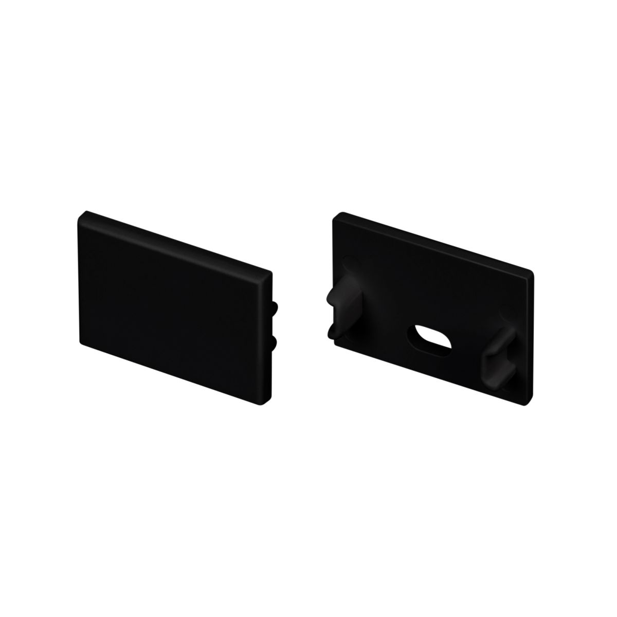 Комплект заглушек Arlight FANTOM-BENT-W21 BLACK (Пластик) 064567 в Санкт-Петербурге