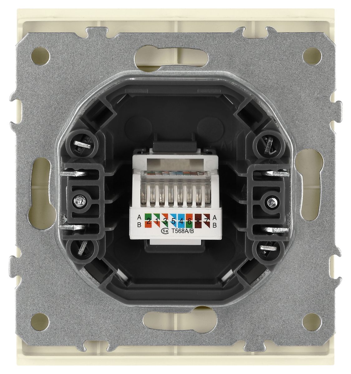 Розетка Эра Arktik 16-3107-02 информационная RJ45 слоновая кость Б0070475 в Санкт-Петербурге