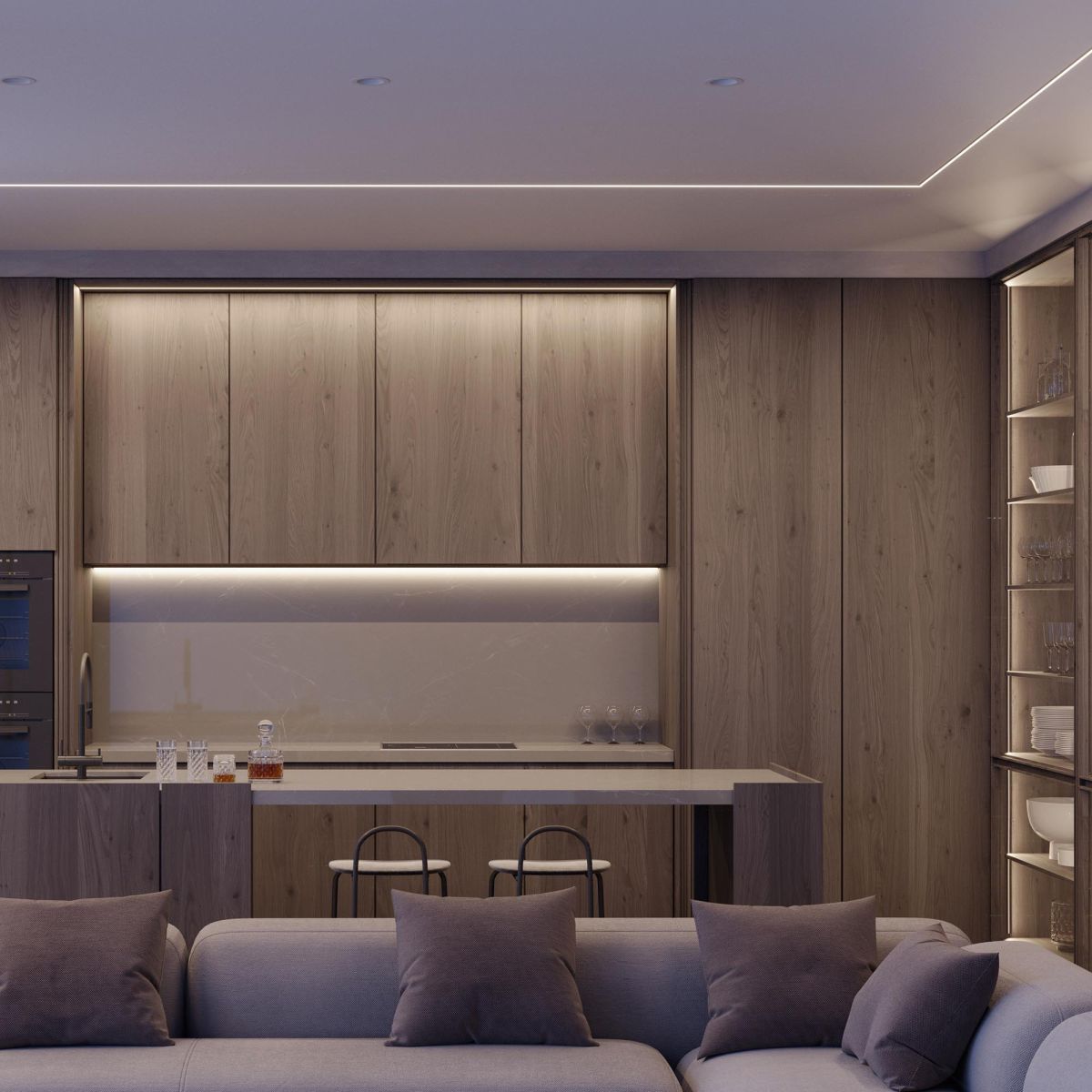 Профиль Arlight SL-MINI-15-3000 BLACK (Алюминий) 061611 в #REGION_NAME_DECLINE_PP#