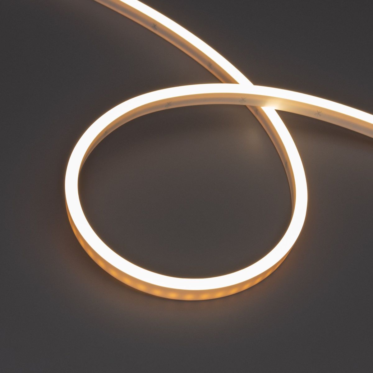 Светодиодная герметичная лента Arlight WAVE-SIDE-PU-A120-06x12mm 24V Warm3000 (8 W/m, IP68, 5m, wire x2) 052419 в Санкт-Петербурге