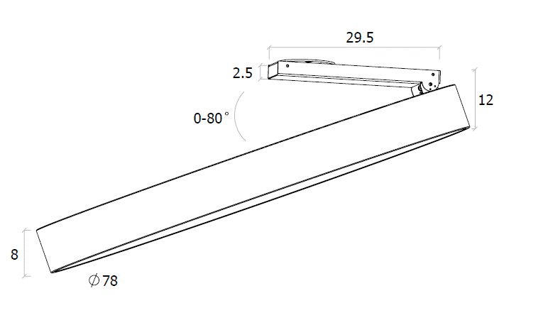 Спот DesignLed UF034-80-WH-NW 003009 в Санкт-Петербурге