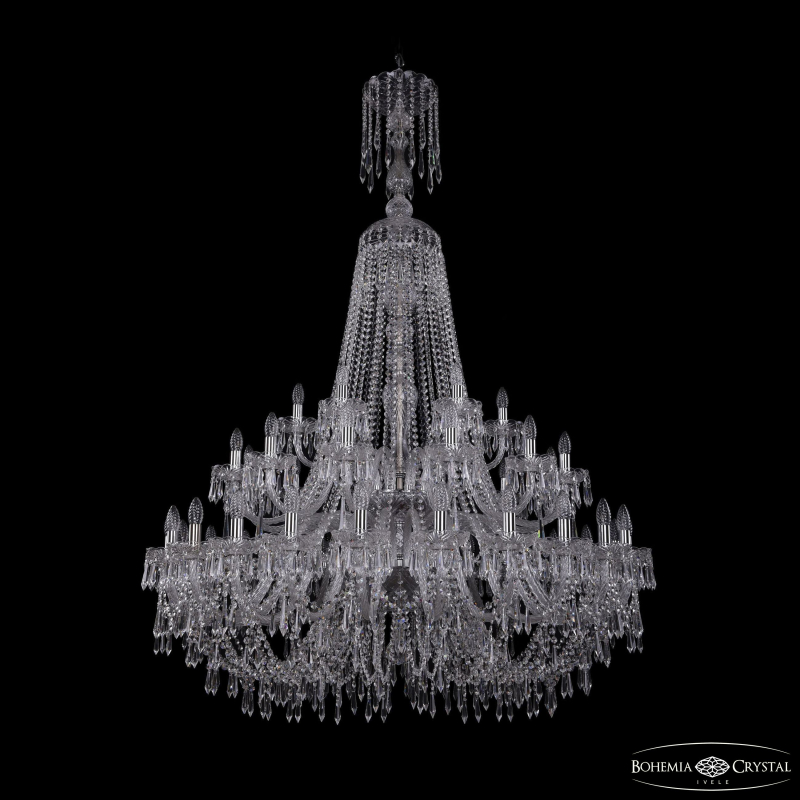 Подвесная люстра Bohemia Ivele Crystal 1403/24+12+6/460/XL-177/2d Ni в Санкт-Петербурге