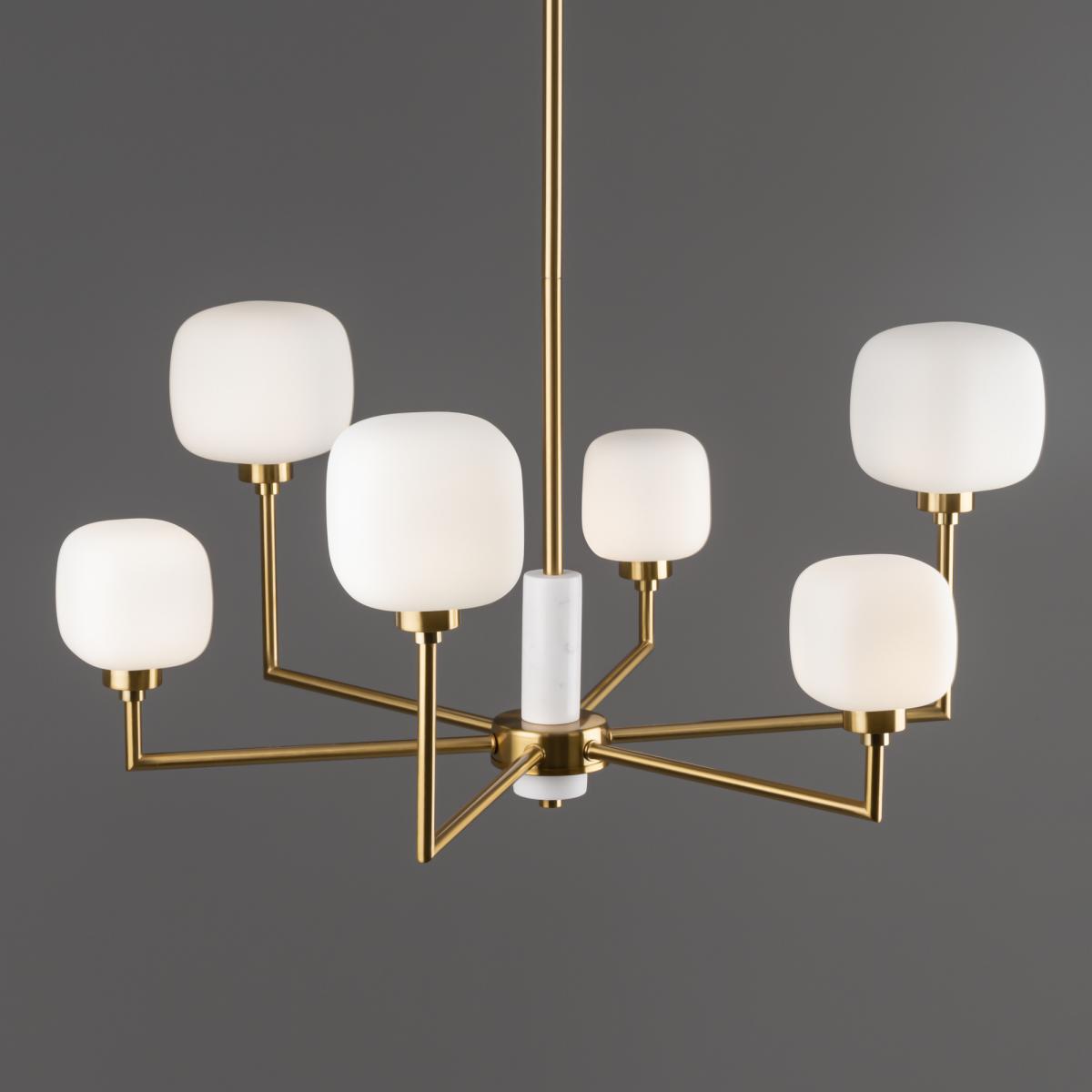 Люстра на штанге Freya Tender FR5373CL-06BS в Санкт-Петербурге