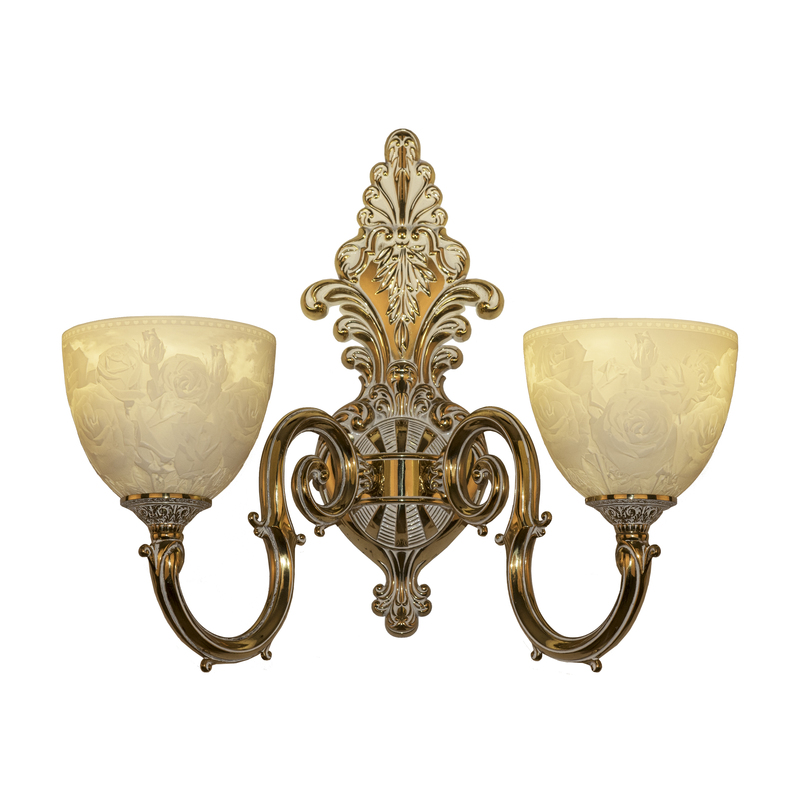 Бра Bohemia Ivele Crystal Verona 7203B15/2/210 GW P1 U Rose в Санкт-Петербурге