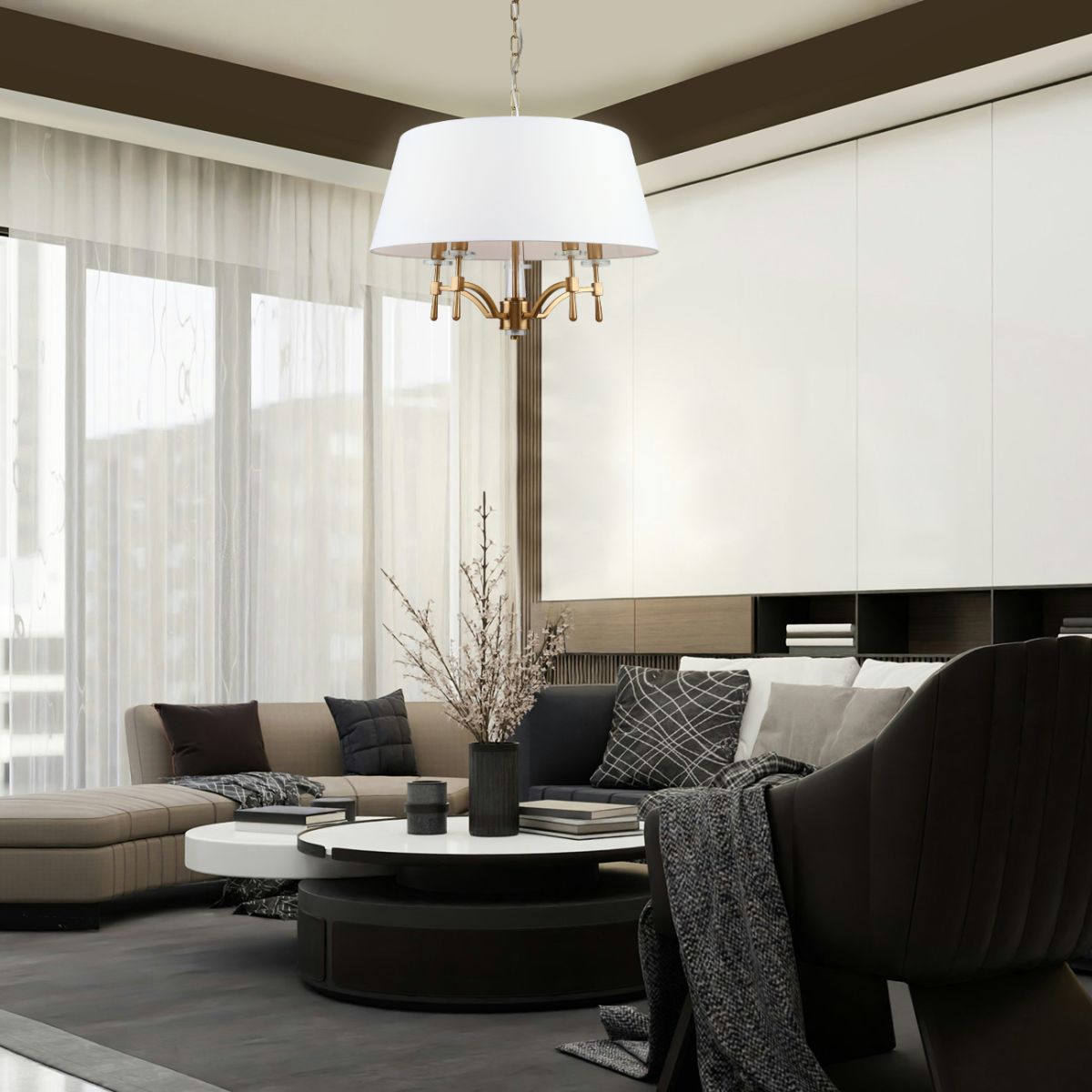 Подвесная люстра Escada Suite 10163/5PL в Санкт-Петербурге