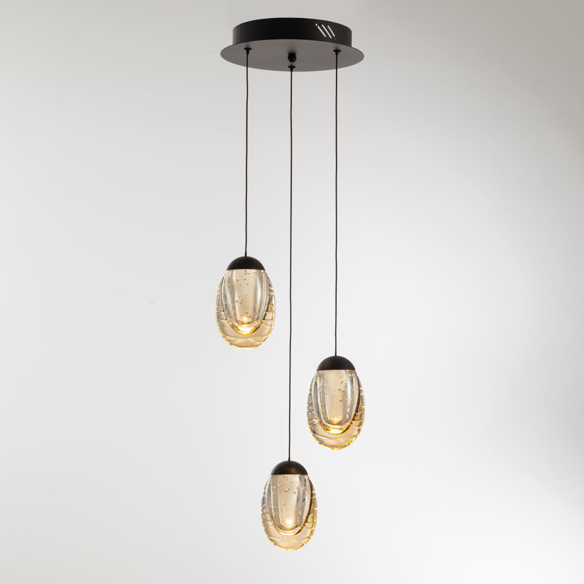 Подвесной светильник Delight Collection MD25090022-3A matt black/champagne в Санкт-Петербурге