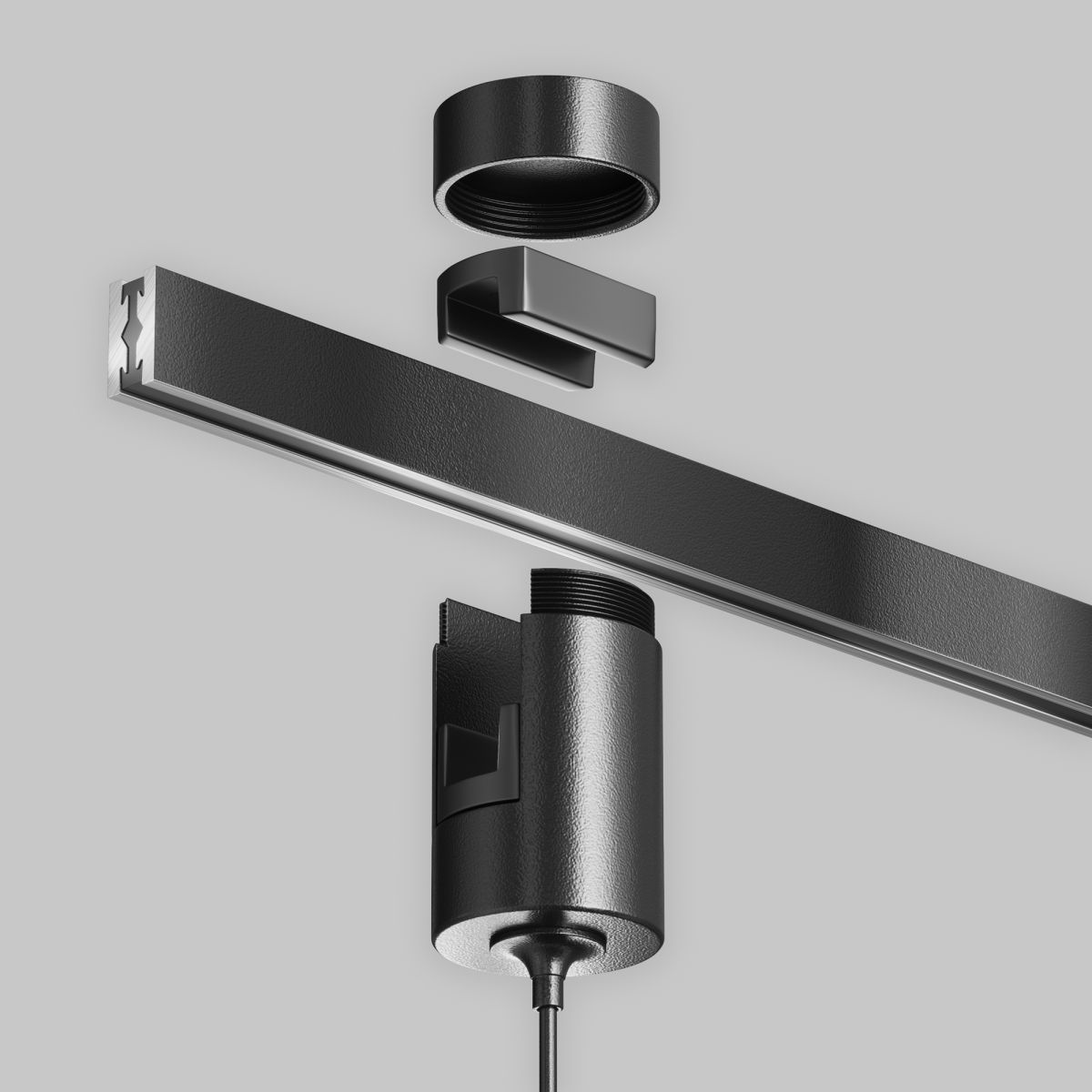 Трековый магнитный светильник Maytoni Focus LED TR156-1-5W4K-B в Санкт-Петербурге