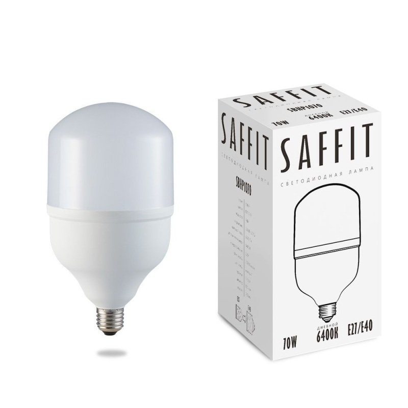 Лампа светодиодная Saffit SBHP1070 E27-E40 70W 6400K 55099 в Санкт-Петербурге