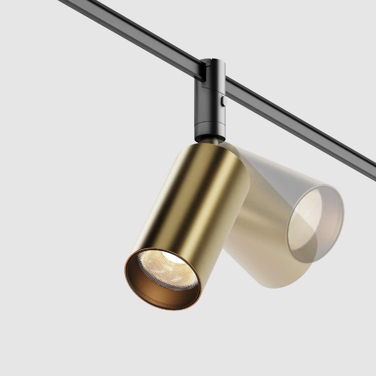 Трековый магнитный светильник Maytoni Focus Led TR201-1-15W3K-M-BBS в Санкт-Петербурге