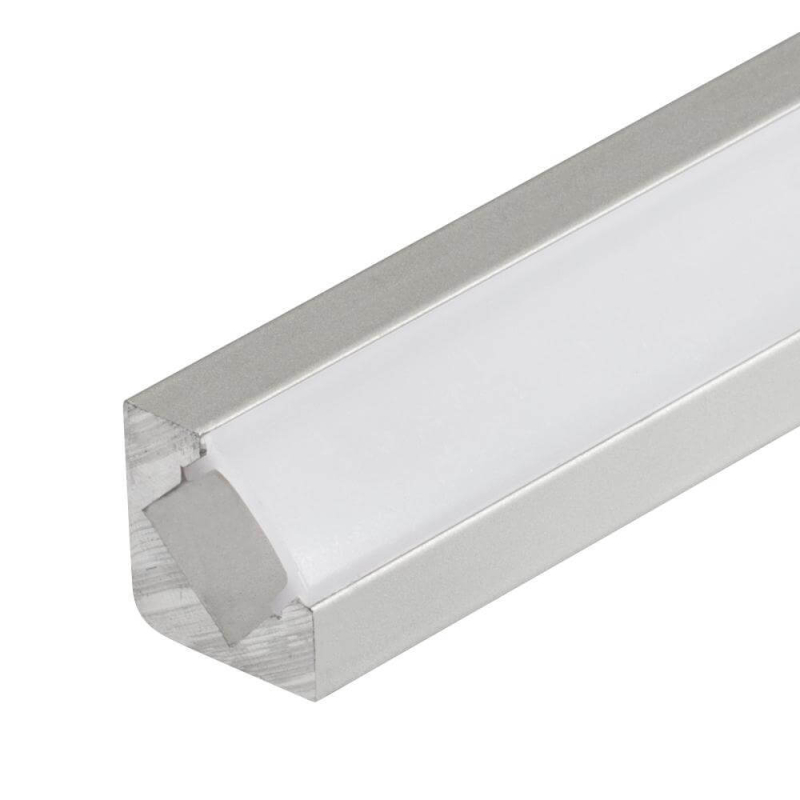 Профиль с экраном Arlight с экраном ALU-D45-2000 ANOD+FROST 018252 в Санкт-Петербурге