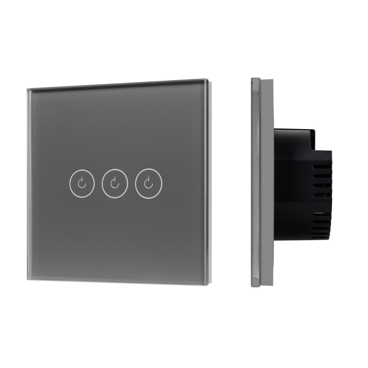 Выключатель сенсорный Arlight SWT-OMALI-S03-ZB-GR (250V, 10A, Zigbee) 050047 в Санкт-Петербурге