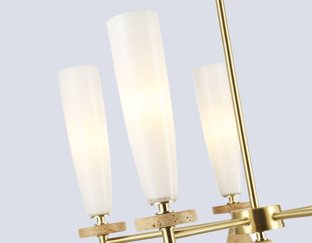 Люстра на штанге Ambrella Light High Light Ceramo Modern LH75371 в Санкт-Петербурге