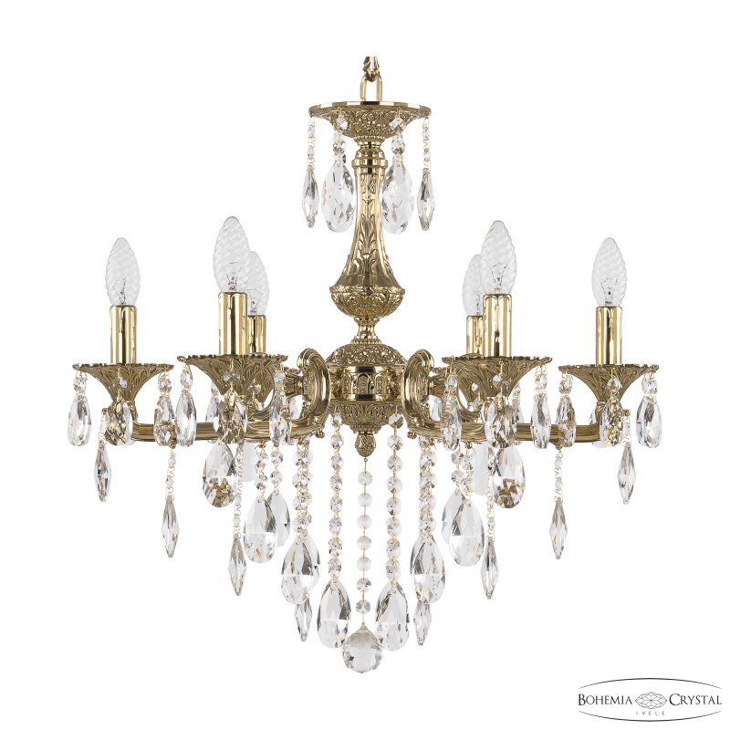 Подвесная люстра Bohemia Ivele Crystal Verona 72115/6/125 B G в Санкт-Петербурге