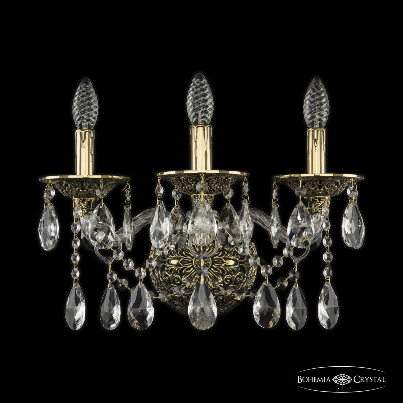 Бра Bohemia Ivele Crystal 16113B/3/165/XL GB в Санкт-Петербурге